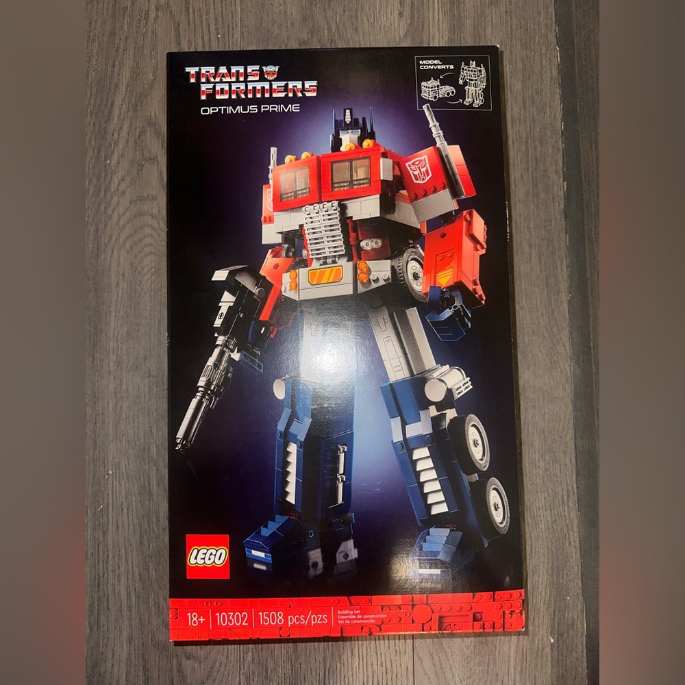 LEGO Transformers Optimus Prime - Red and Blue